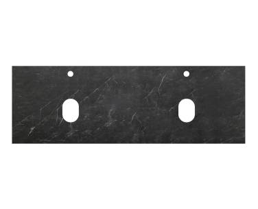 BelBagno KEP-140-2-MNO Marmo Nero Opaco