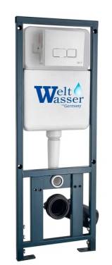 WeltWasser WW MARBERG 410 + SE WT кнопка белая