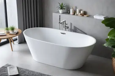 Ceruttispa d'ISEO150 (1500x750x560) отдельностоящая, белая, со сливом-переливом