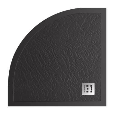 BelBagno UNO TRAY-MR-UNO-R-90-550-35-NERO-CR