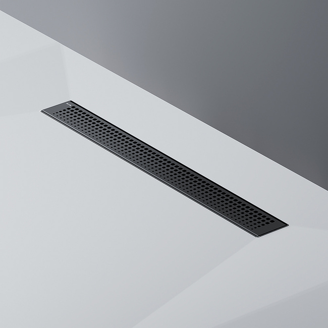 Am.Pm MasterFlow 60 W01SC-P11-060-01BM с Черной матовой решеткой Cut Gradient