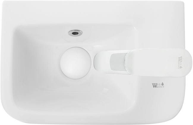 WELTWASSER AISBACH 10100 R 37,5x24,5 белый (правый)