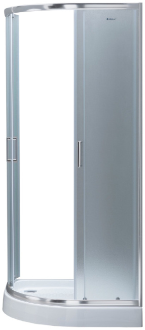 Aquanet SE-800Q 80x80, прозрачное стекло без поддона