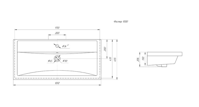 Grossman ФОСТЕР 100 мебельная