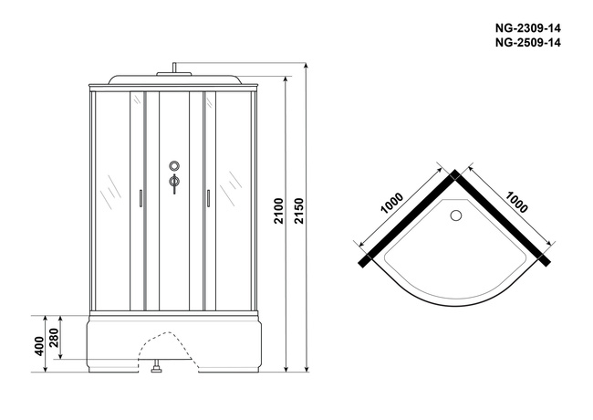 Niagara Classic NG-2309-14 100x100