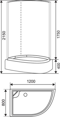 Arcus S-09G L (120*80*215)