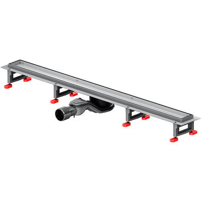 Am.Pm MasterFlow 90 W01SC-U11-090-04SB с решеткой Хром матовый / под плитку Tile