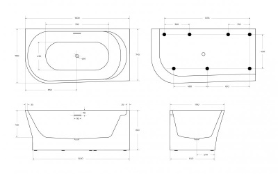 BelBagno BB410-1500-780-R