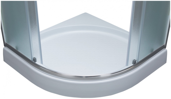 Aquanet SE-800Q 80x80, прозрачное стекло без поддона