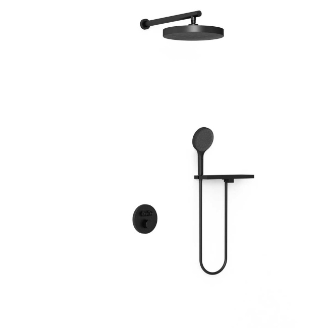 Vincea Inspire VSFW-3I22MT2RMB встраиваемый, термостатический, двухрежимный, черный