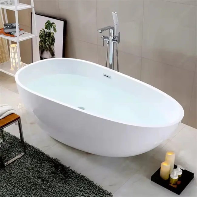 Ceruttispa MIMI (1700x800x580) белая, со сливом-переливом