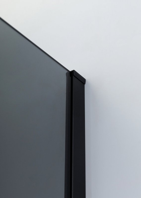 CEZARES SLIDER-AH-1-80-100/110-GRIGIO-NERO без поддона