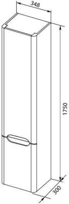 Aquanet София 35 белый