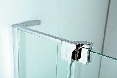 Cezares Slider 100x80 SLIDER-AH-2-70/80-90/100-BR-NERO профиль Черный матовый стекло бронзовое без поддона