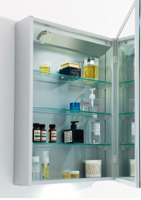 BelBagno 50x70 SPC-1A-DL-BL-500 правое с подсветкой