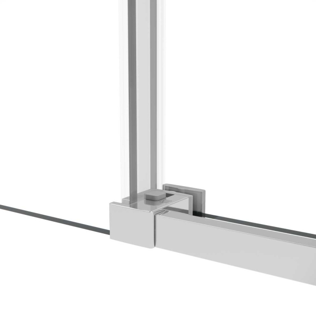 Vincea Slim Soft VSR-1SS8011CL, 1100*800, хром, стекло прозрачное