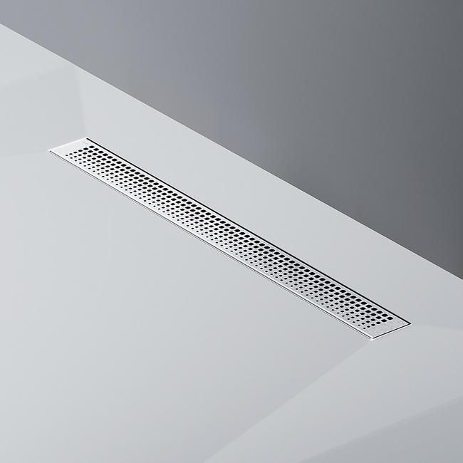 Am.Pm MasterFlow 70 W01SC-P11-070-01SB с решеткой Хром матовый Cut Gradient