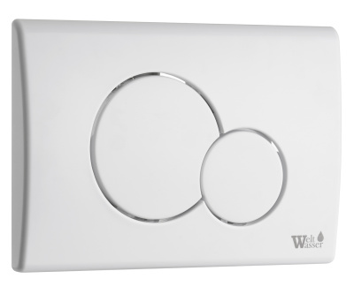 WeltWasser WW MARBERG 507 + RD WT кнопка белая