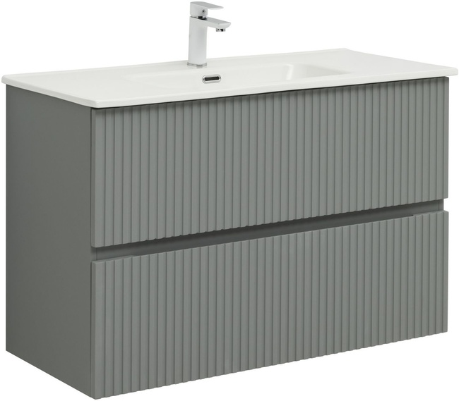 Aquanet Вега 100 2 ящ. цв.белый глянец