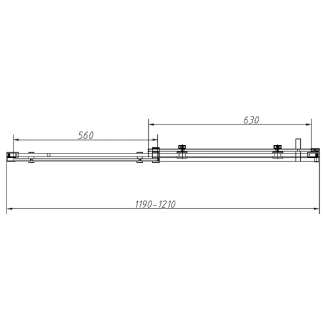 Vincea Como-N 120x90 VSR-4CN9012CL профиль Хром стекло прозрачное без поддона