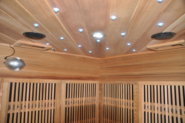 SaunaMagic Cedar CST Corner Medium