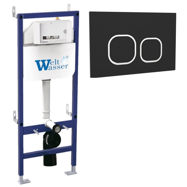 WeltWasser BAMBERG 460 + BL кнопка черная