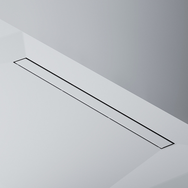 Am.Pm MasterFlow 90 W01SC-U11-090-04SB с решеткой Хром матовый / под плитку Tile