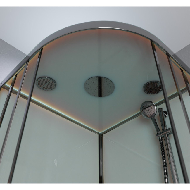 Frank F408 М Brilliant низкий поддон матовое стекло